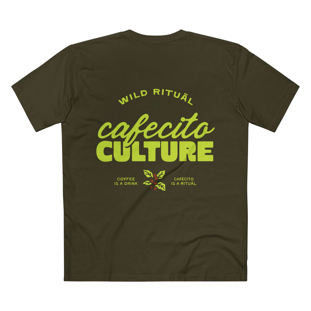 Cafecito Culture T‑Shirt — Wild Ritual Coffee Tee