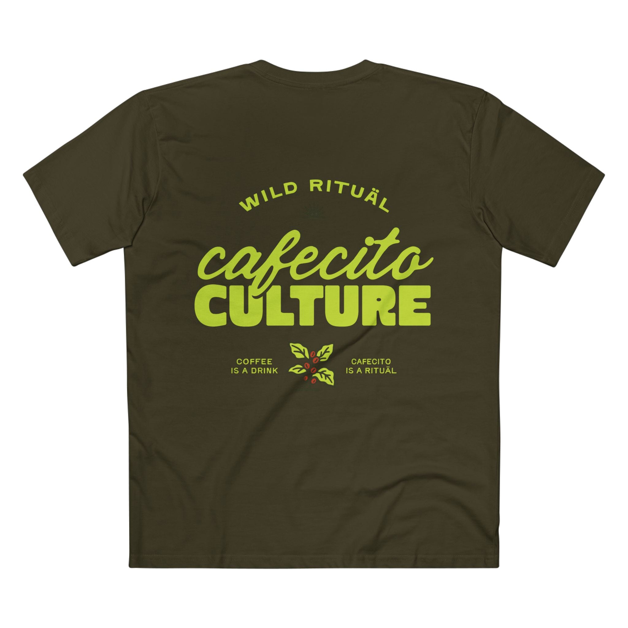 Cafecito Culture T‑Shirt — Wild Ritual Coffee Tee